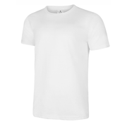 Uneek Olympic UC320 White Unisex Work T-Shirts - PLAIN T-SHIRTS