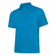 Uneek UC101 Classic Unisex Sapphire Blue Work Polo Shirt More Colours - PLAIN POLO SHIRTS