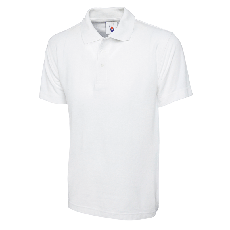 Uneek UC101 Classic White Work Polo Shirt More Colours - PLAIN POLO SHIRTS