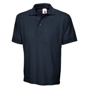 Uneek UC102 Heavyweight Polo Shirt - PLAIN POLO SHIRTS Navy Blue
