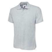 Uneek UC105 Active Polo Shirt - PLAIN POLO SHIRTS Heather Grey