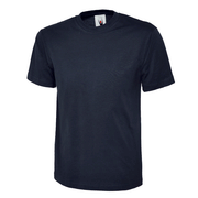 Uneek UC301 Classic Navy Blue Unisex Work T-Shirt - PLAIN T-SHIRTS