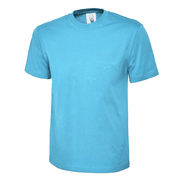 Uneek UC301 Classic Sky Blue Work T-Shirt More Colours - PLAIN T-SHIRTS