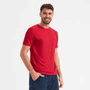 Uneek UC315 Ultra Cool Wicking Red Unisex Work T-Shirt - PLAIN T-SHIRTS