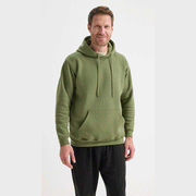 Uneek UC502 Classic Hooded Sweatshirt More Colours - PLAIN HOODIES Olive Green