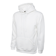 Uneek UC502 Classic White Work Hooded Sweatshirt - PLAIN HOODIES