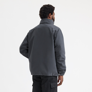 Uneek UC621 Deluxe Unisex Waterproof Outdoor Work Jacket Grey and Orange Combo sizes xs to 4xl workwear uniform online - PLAIN JACKETS