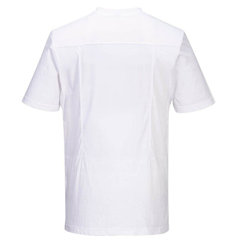 Portwest C195 Chef Cotton Mesh Air T-Shirt - T-SHIRTS
