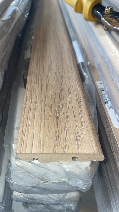 Pack of 4 x Berry Alloc Laminate Flooring Skirting 12mm x 60mm @ 2.4m Lengths - Ventura Blvd 💥£19.99 Per Pack💥 Clearance Warehouse