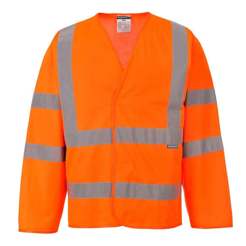 Portwest C473 Hi-Vis Band and Brace Long Sleeve Vest Jacket - SAFETY VESTS