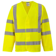 Portwest C473 Hi-Vis Band and Brace Long Sleeve Vest Jacket - SAFETY VESTS
