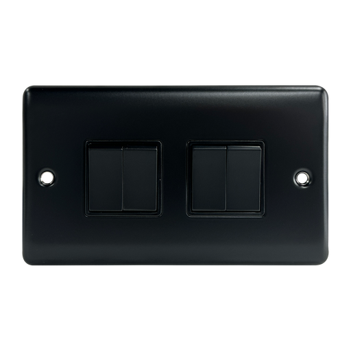 Caradok 4G 2Way 10A Switch Matt Black - Caradok - The Curve - Matt Black