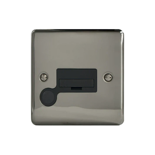 Caradok Fused Spur 13A Unswitched Fused Connection Unit - Black Nickel - Caradok - The Curve - Black Nickel
