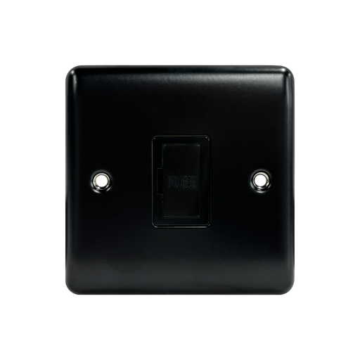 Caradok 13A Unswitched Spur Matt Black - Caradok - The Curve - Matt Black