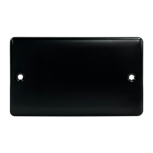 Caradok 2G Blank Plate Matt Black - Caradok - The Curve - Matt Black
