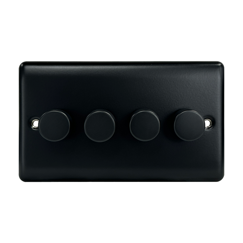Caradok 4G LED Dimmer Matt Black (Max 100W) - Caradok - The Curve - Matt Black