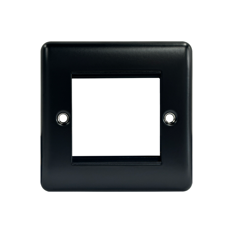 Caradok 1G 2 Module Data Plate Matt Black - Caradok - The Curve - Matt Black
