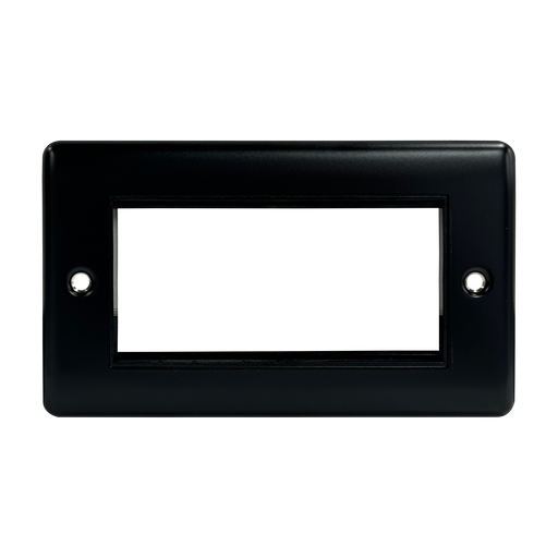 Caradok 2G 4 Module Data Plate Matt Black - Caradok - The Curve - Matt Black
