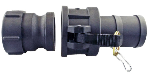 IBC 2” S60X6 – 1” Camlock Fitting with 1” Type C Camlock - Hardware > Plumbing > Plumbing Fittings & Supports > Pipe Connectors