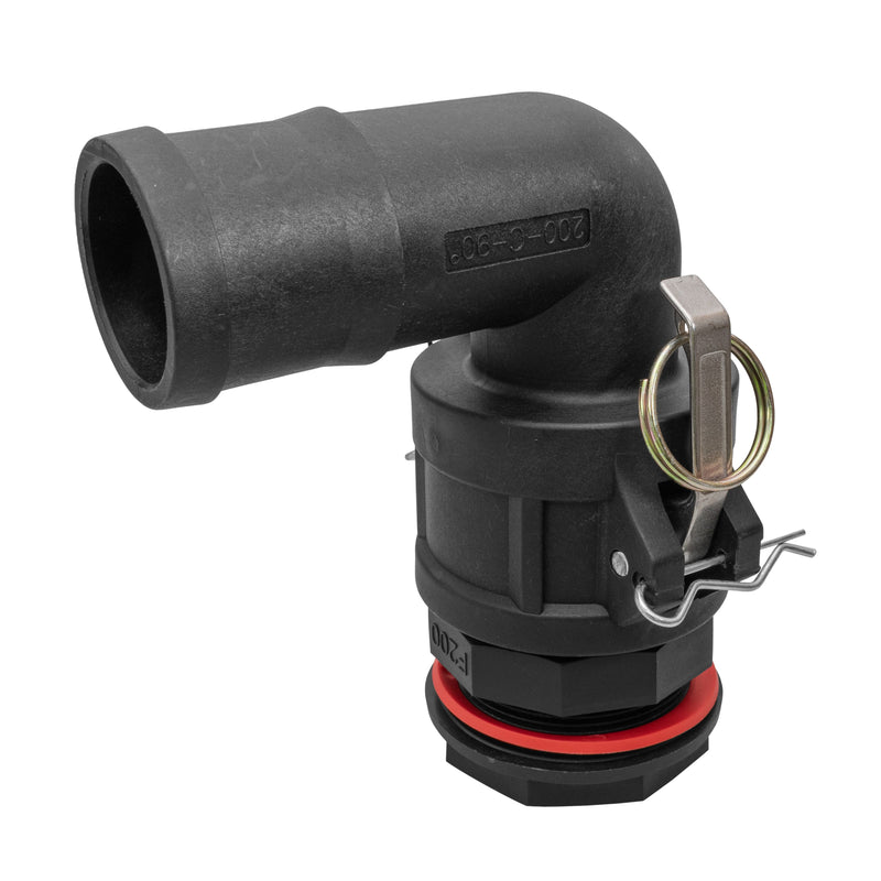 Camlock Male - Water Butt Connector with Hose Tail Elbow - Home & Garden > Lawn & Garden > Watering & Irrigation > Garden Hose Fittings & Valves Tech Hose & Fittings