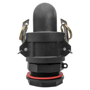 Camlock Male - Water Butt Connector with Hose Tail Elbow - Home & Garden > Lawn & Garden > Watering & Irrigation > Garden Hose Fittings & Valves Tech Hose & Fittings