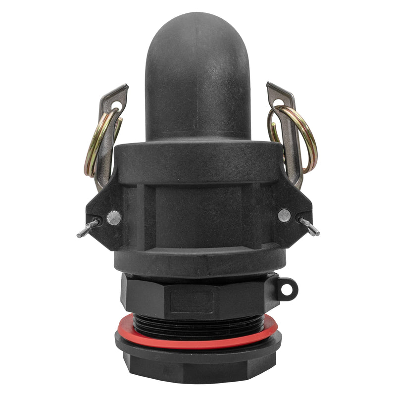 Camlock Male - Water Butt Connector with Hose Tail Elbow - Home & Garden > Lawn & Garden > Watering & Irrigation > Garden Hose Fittings & Valves Tech Hose & Fittings