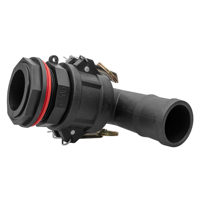 Camlock Male - Water Butt Connector with Hose Tail Elbow - Home & Garden > Lawn & Garden > Watering & Irrigation > Garden Hose Fittings & Valves Tech Hose & Fittings