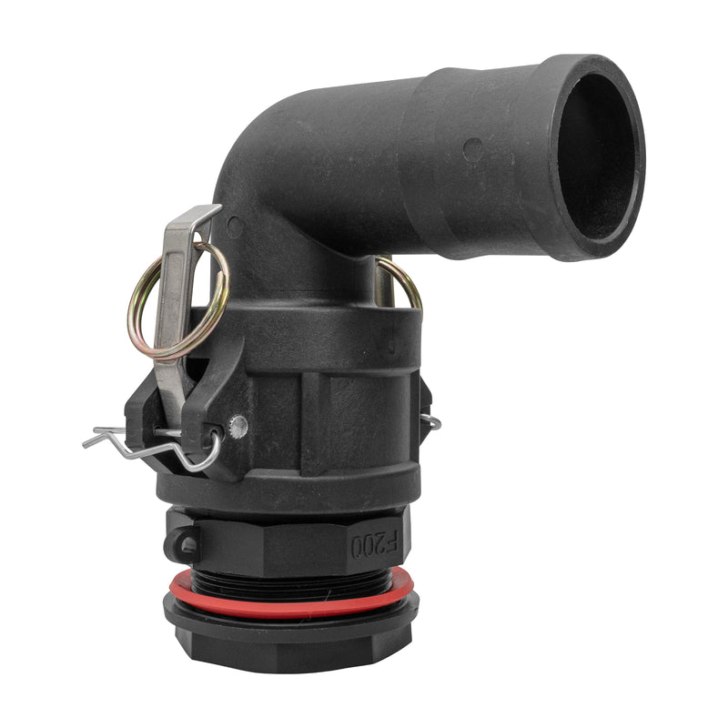 Camlock Male - Water Butt Connector with Hose Tail Elbow - Home & Garden > Lawn & Garden > Watering & Irrigation > Garden Hose Fittings & Valves Tech Hose & Fittings
