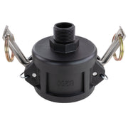 Camlock Type B Reducing 2" - 3/4" BSPM - Home & Garden > Lawn & Garden > Watering & Irrigation > Garden Hose Fittings & Valves Tech Hose & Fittings