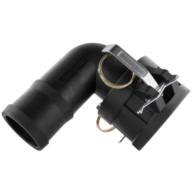 Camlock 90-Degree Female Elbow 1.5" Barb - Home & Garden > Lawn & Garden > Watering & Irrigation > Garden Hose Fittings & Valves Tech Hose & Fittings