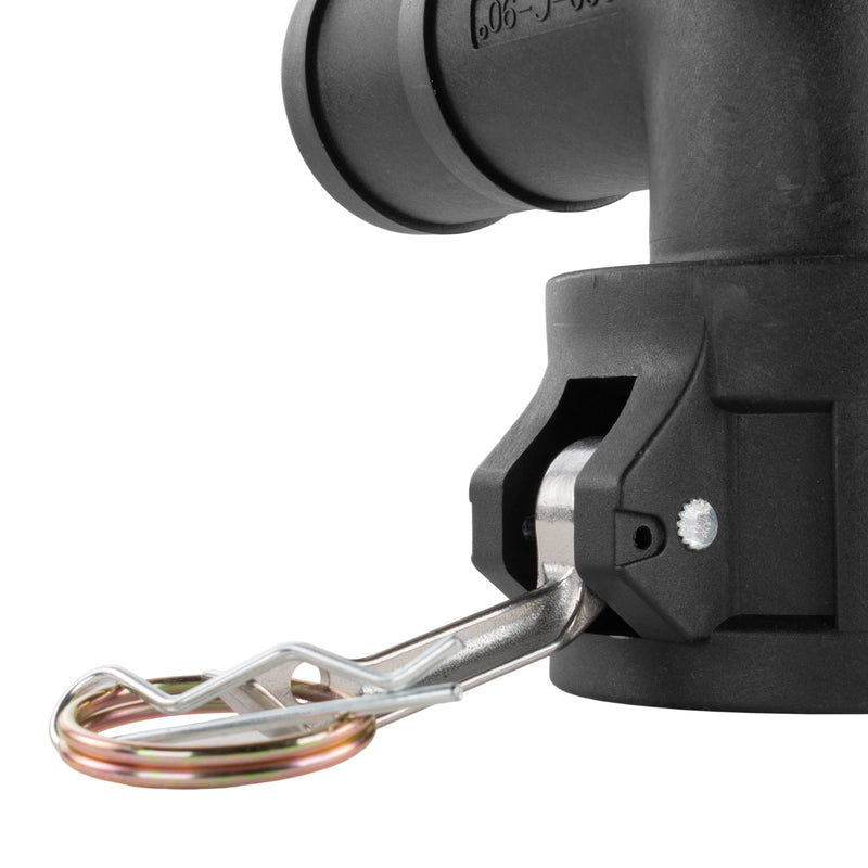 Camlock 90-Degree Female Elbow 1.5" Barb - Home & Garden > Lawn & Garden > Watering & Irrigation > Garden Hose Fittings & Valves Tech Hose & Fittings