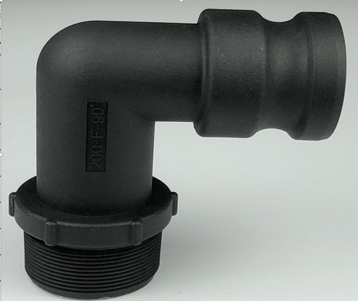 Camlock Type F Elbow 2" BSPM - Home & Garden > Lawn & Garden > Watering & Irrigation > Garden Hose Fittings & Valves Tech Hose & Fittings