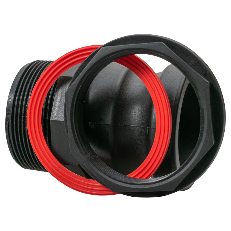 Camlock Male - Water Butt Connector with Hose Tail Elbow - Home & Garden > Lawn & Garden > Watering & Irrigation > Garden Hose Fittings & Valves Tech Hose & Fittings