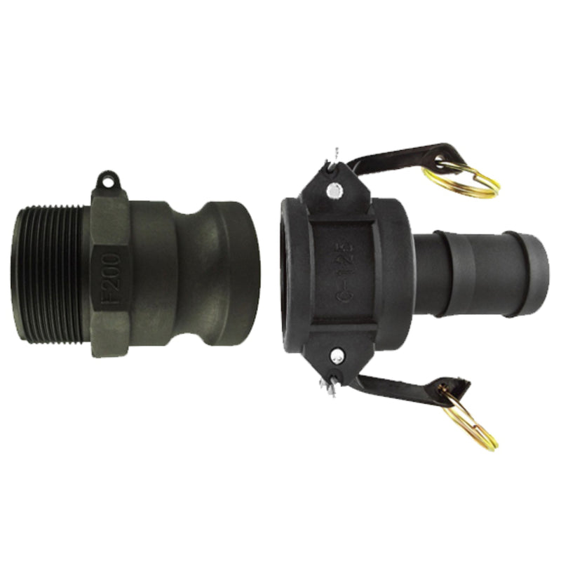 Camlock Type F + C - Home & Garden > Lawn & Garden > Watering & Irrigation > Garden Hose Fittings & Valves Tech Hose & Fittings