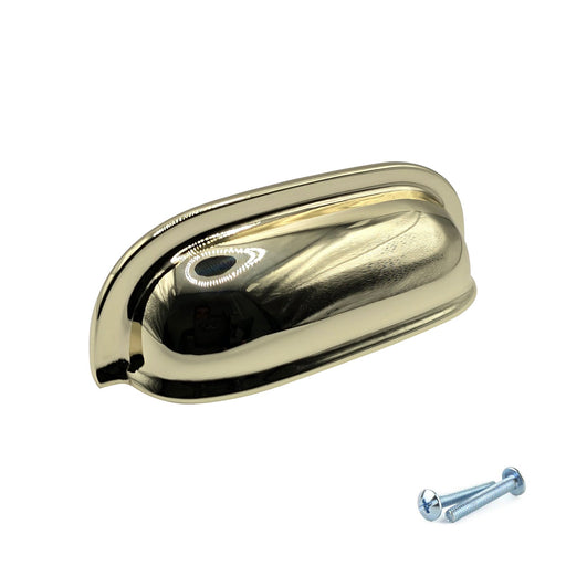 M4TEC Cup Handle Karat Gold Doors or Cupboards VG5 Series - Hardware > Hardware Accessories > Cabinet Hardware > Cabinet Knobs & Handles Cabinet Knobs & Handles
