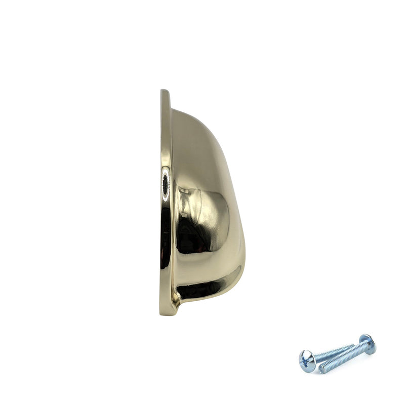 M4TEC Cup Handle Karat Gold Doors or Cupboards VG5 Series - Hardware > Hardware Accessories > Cabinet Hardware > Cabinet Knobs & Handles Cabinet Knobs & Handles
