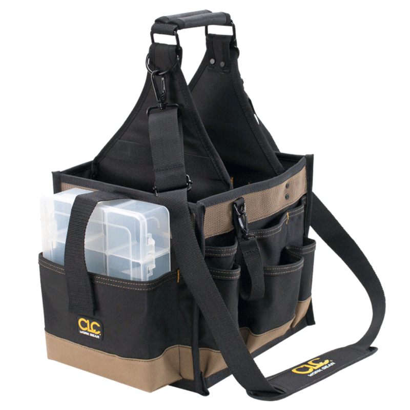 CLC Electrical and Maintenance Black Large Tool Carrier PPE Workwear