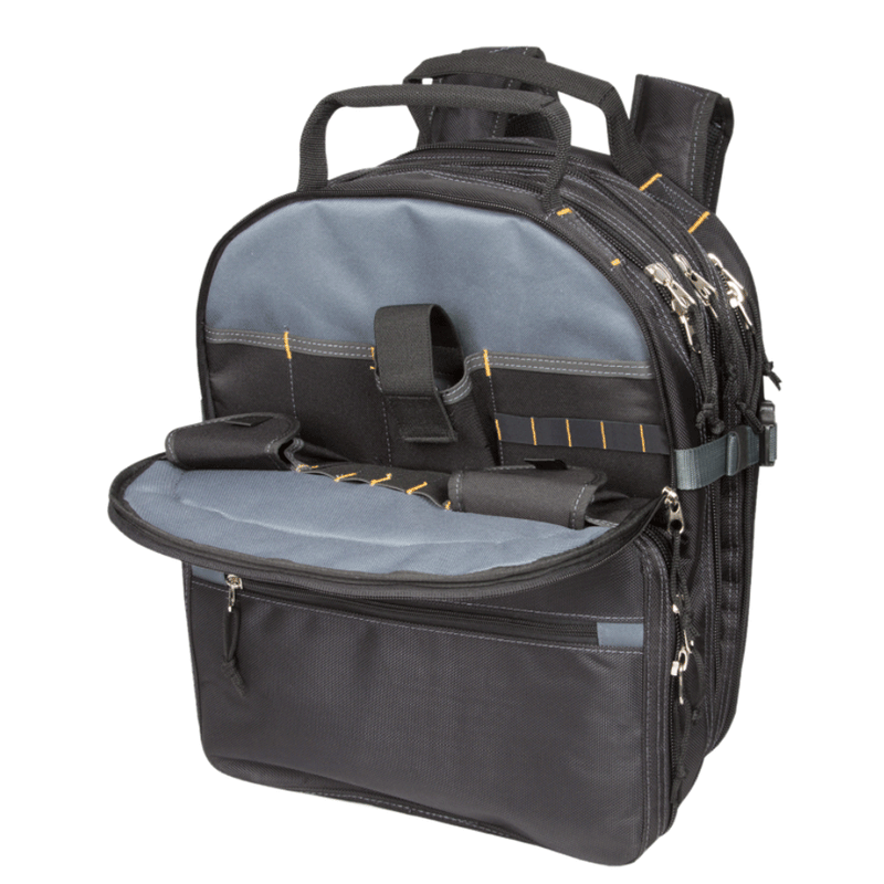 CLC Heavy Duty Multi Pocket Tool Backpack - TOOLCARRIERS