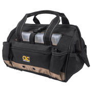 CLC Tote Tool Bag with Plastic Tray, Small - TOOLCARRIERS
