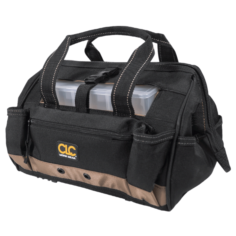 CLC Tote Tool Bag with Plastic Tray, Small - TOOLCARRIERS