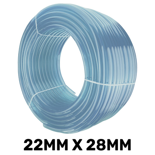 Clear PVC Pipe 22mm*28mm - Hardware > Plumbing > Plumbing Pipes Tech Hose & Fittings