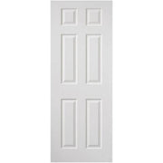 Colonist Textured 6 Panel White Primed Internal Door - All Sizes - Doors