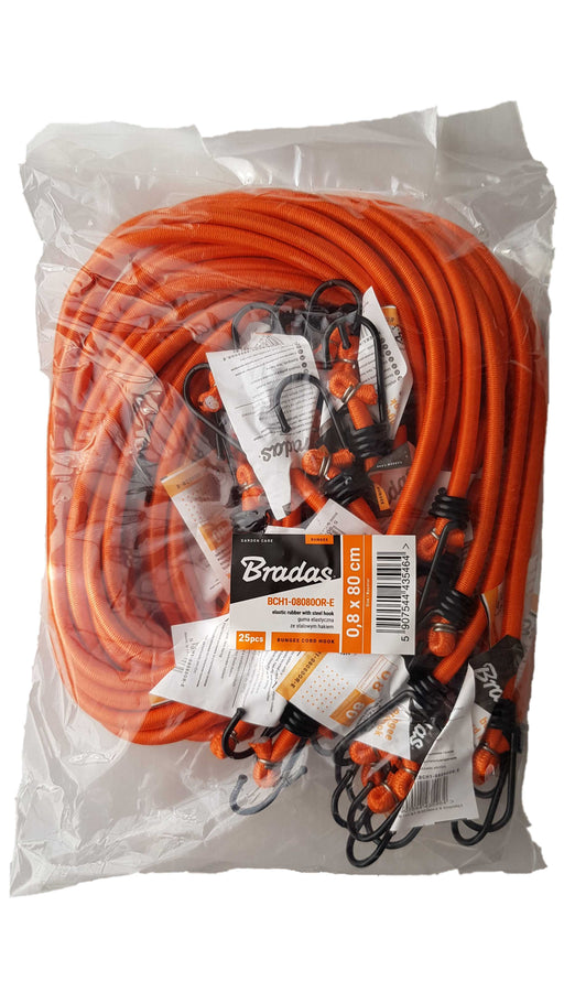 Bungee Cord Hook Metal 80cm - Home & Garden Tarpaulins