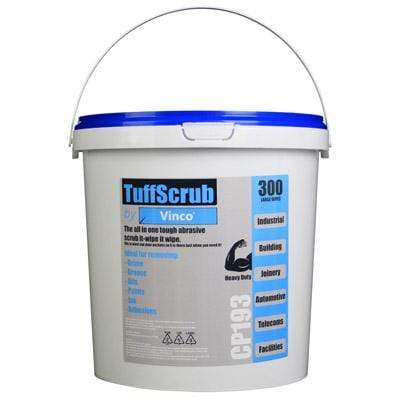 Vinco Tuffscrub Abrasive Wipes - Sanitation