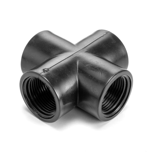 PP Cross 3/4" BSPF - Hardware > Plumbing > Plumbing Fittings & Supports > Pipe Connectors Tech Hose & Fittings