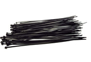 100 Cable Ties (2.5mm x 100mm) Black - Electronics > Electronics Accessories > Cable Management > Wire & Cable Ties Cable ties