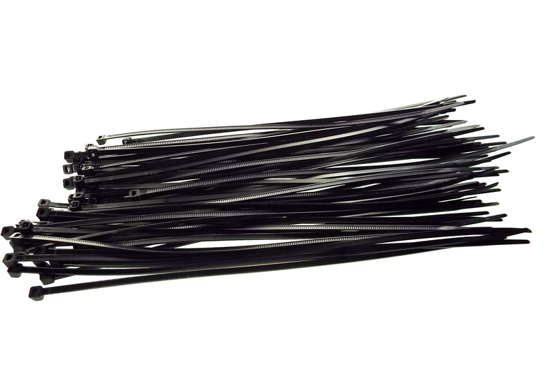 100 Cable Ties (2.5mm x 100mm) Black - Electronics > Electronics Accessories > Cable Management > Wire & Cable Ties Cable ties