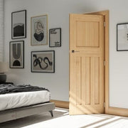 Cambridge Oak Unfinished Internal Door - All Sizes - Doors