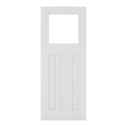 Cambridge White Primed Glazed Internal Door - All Sizes - Doors