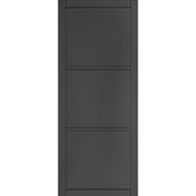 Camden Black Prefinished Internal Door - All Sizes - Doors